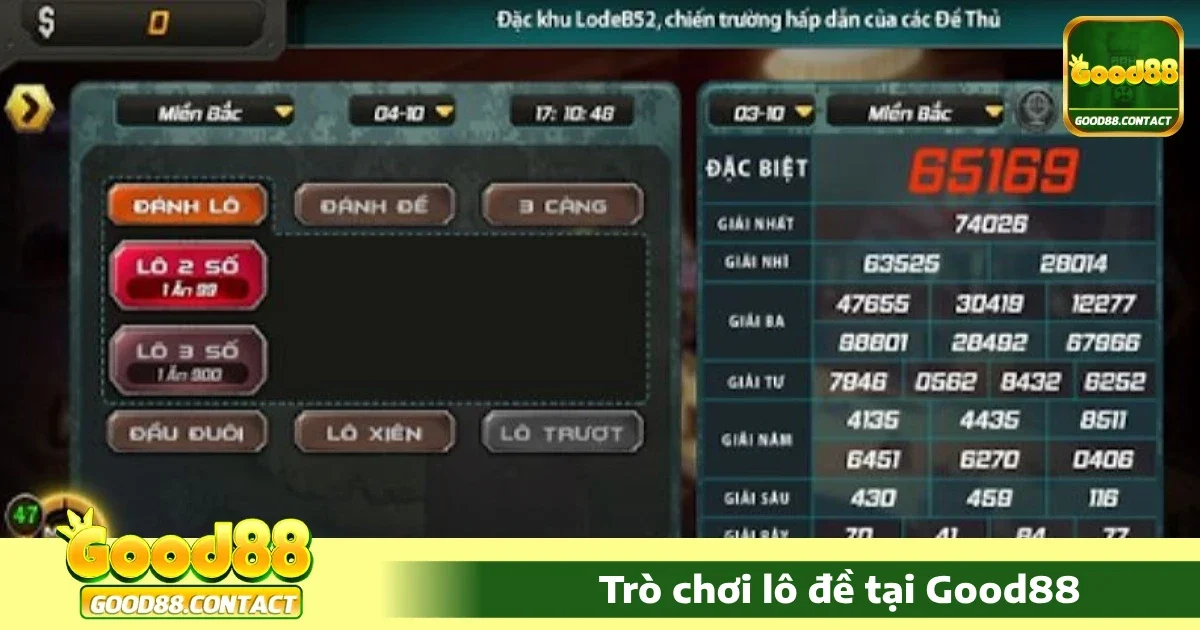 Lô Đề Good88 - Cá Cược Số Với Tỷ Lệ Thưởng Cao 5 Bí quyết chơi Lô đề Good88 hiệu quả